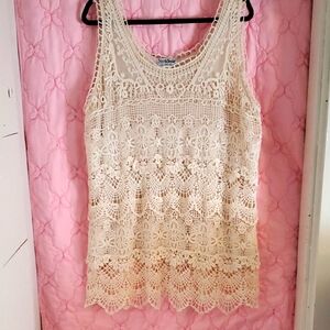 NorthStyle Crochet Lace Mini Dress, Size 2X